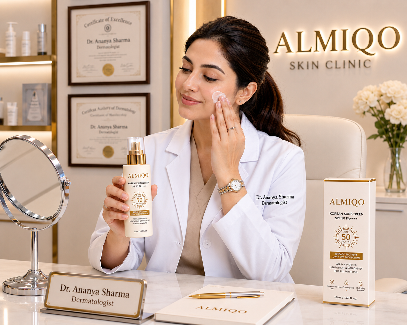 ALMIQO Korean Sunscreen SPF 50