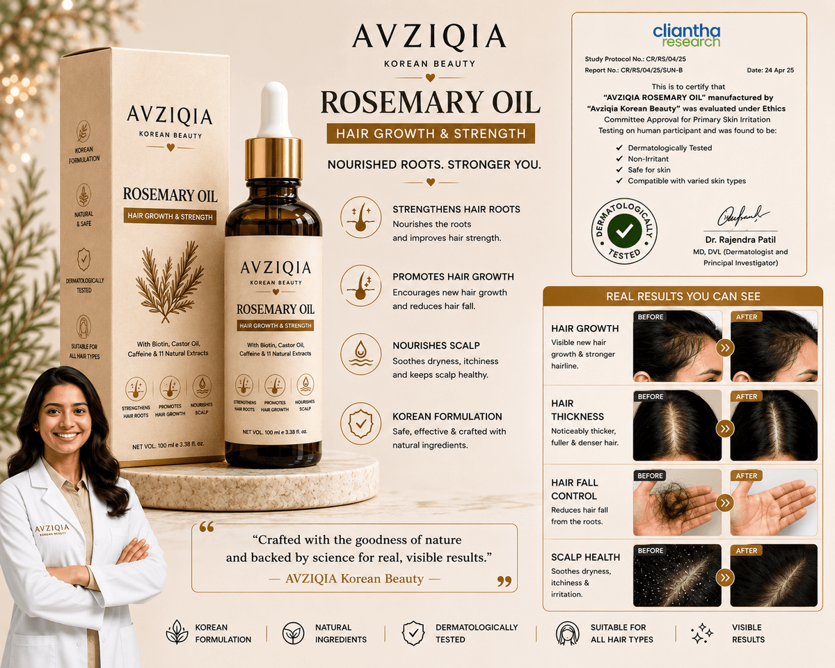 AVZIQIA Rosemary Oil | | Avziqia Korean Beauty