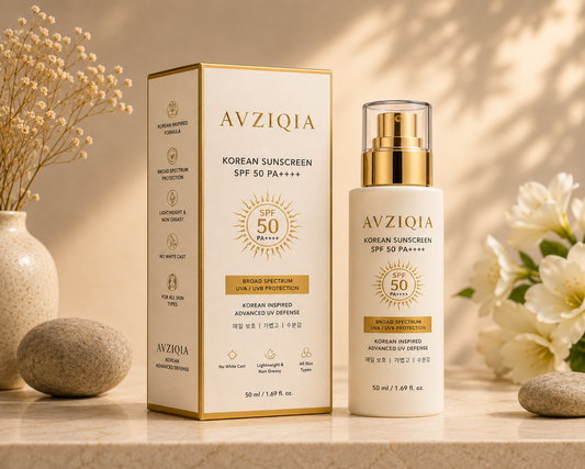 AVZIQIA कोरियन सनस्क्रीन एसपीएफ 50