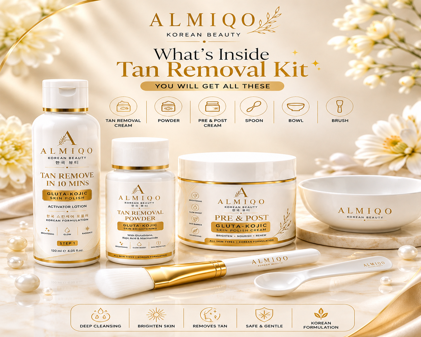 Tan Removal Kit (Korean)