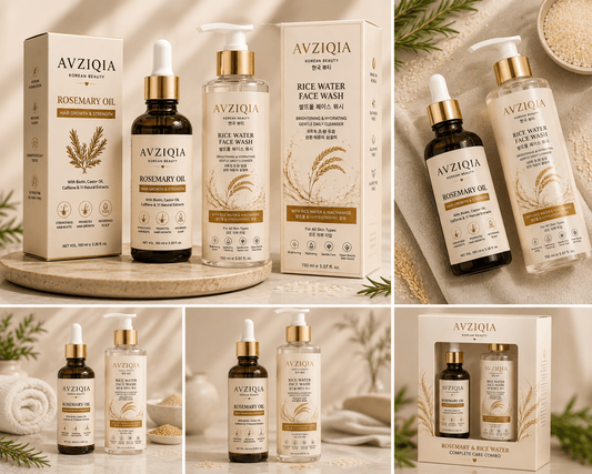 AVZIQIA Rice water facewash & Rosemary Oil | | Avziqia Korean Beauty