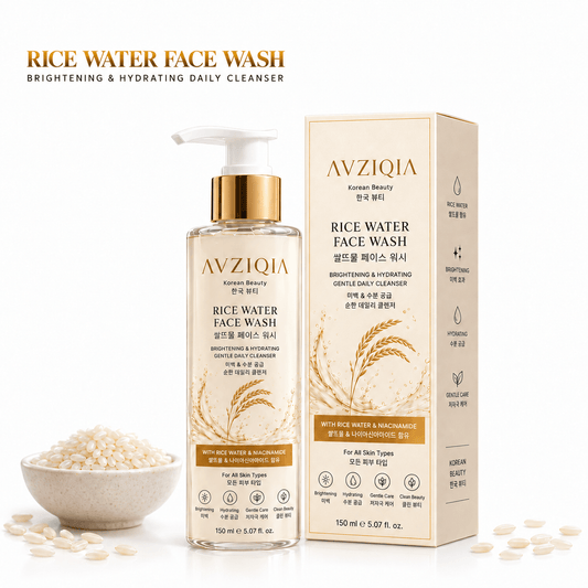 AVZIQIA Rice Water Facewash | | Avziqia Korean Beauty