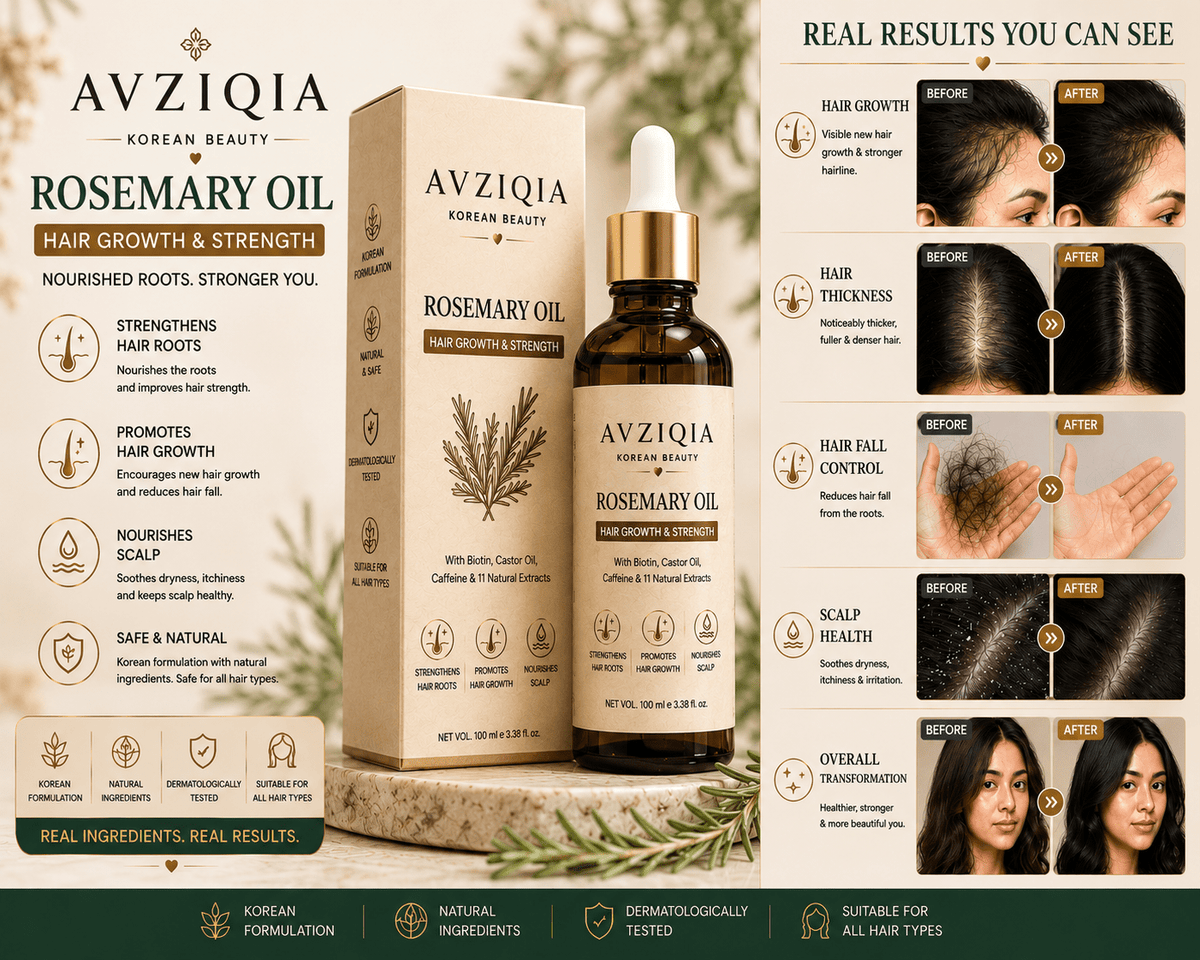AVZIQIA Rosemary Oil | | Avziqia Korean Beauty